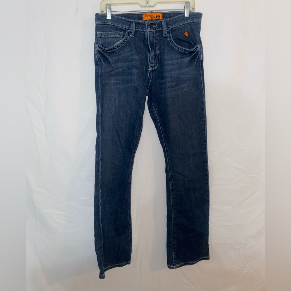 Wrangler 20x FR CAT2 NFPA  2112 Medium Wash- Size 32 x 34